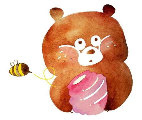 吃瓜小熊叶冰,吃瓜小熊的美食之旅